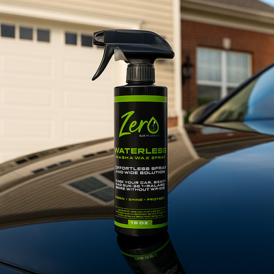 Zero Dirt Home β Waterless Car Wash & Wax Spray (16.9 oz / 500 ml)