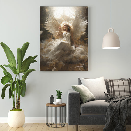 Portrait Canvas Prints - with Hook