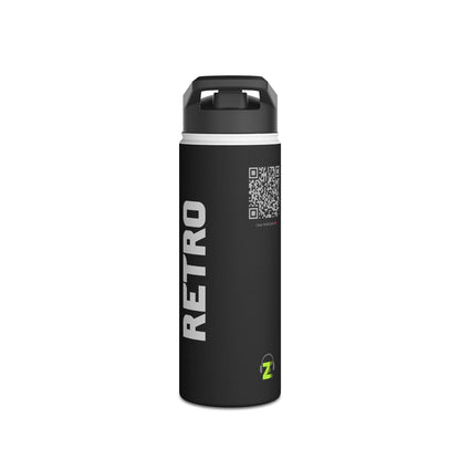 ZE | RETRO – Interactive Stainless Steel Bottle with Spotify QR Code