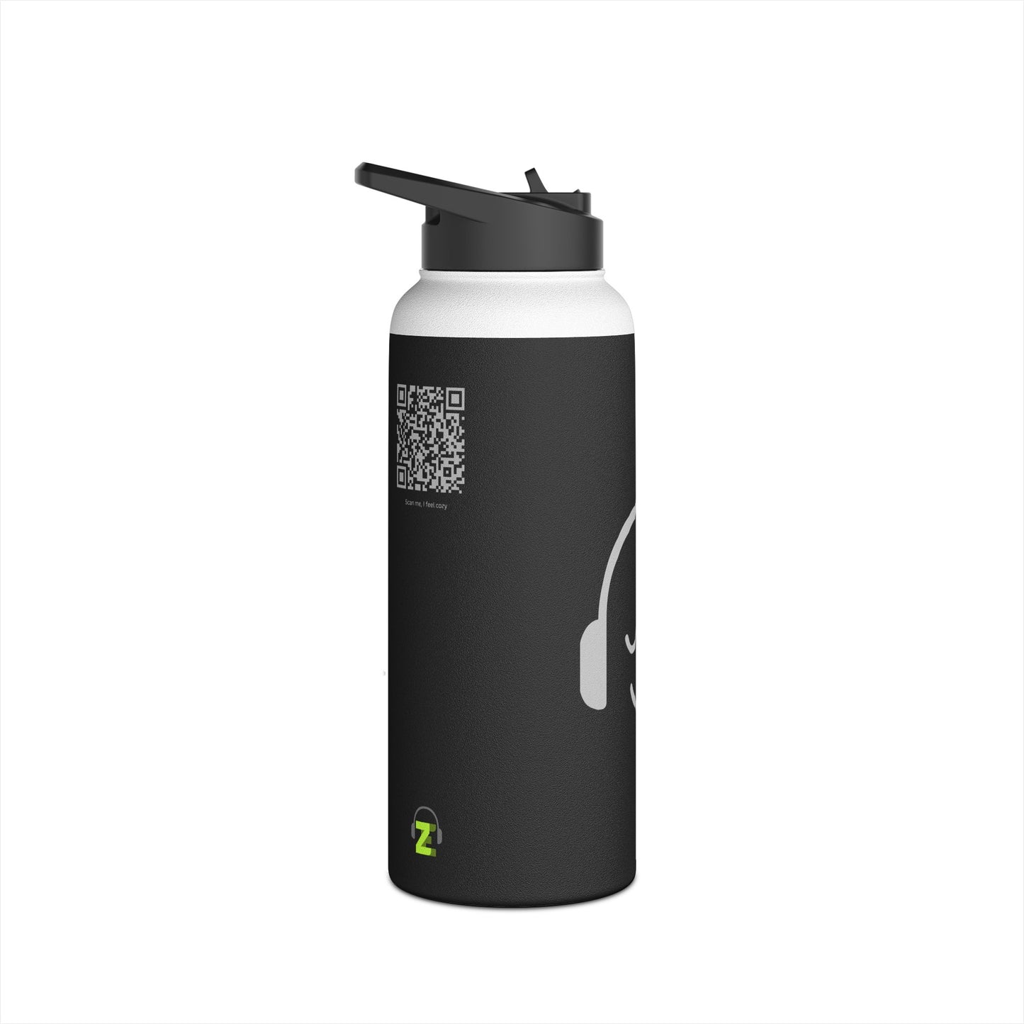 ZE | COZY – Interactive Stainless Steel Bottle with Spotify QR Code