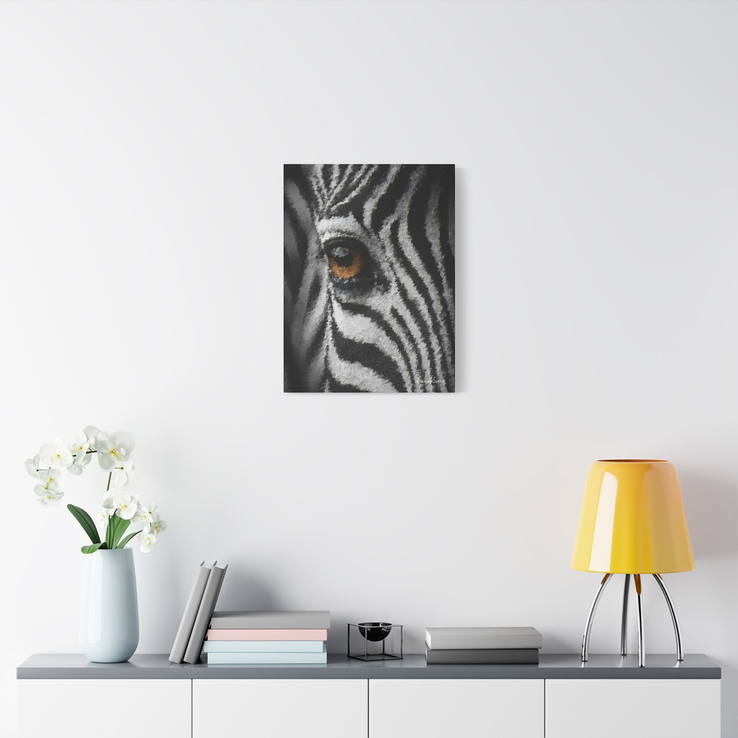 The Amber Gaze (Matte Canvas, Stretched, 1.25")