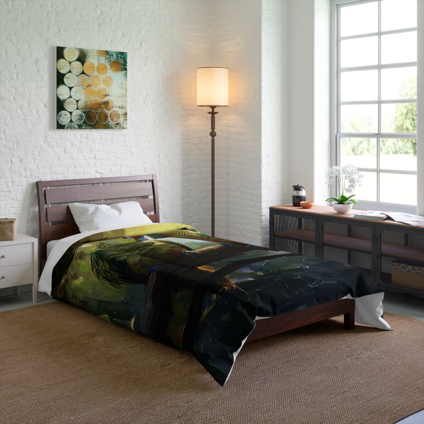 Whispers in the Canopy Comforter