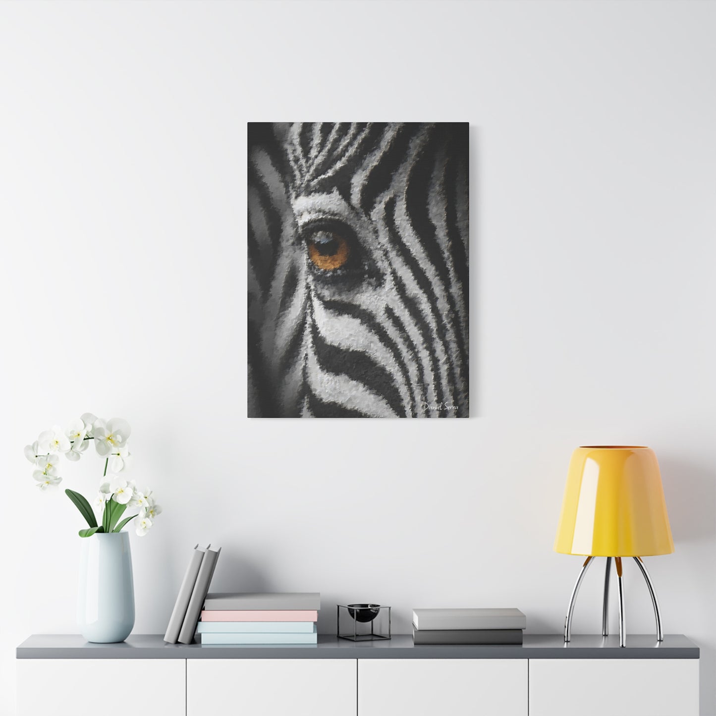 The Amber Gaze (Matte Canvas, Stretched, 1.25")