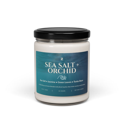 Scented Soy Wax Candle – 9oz Glass Jar