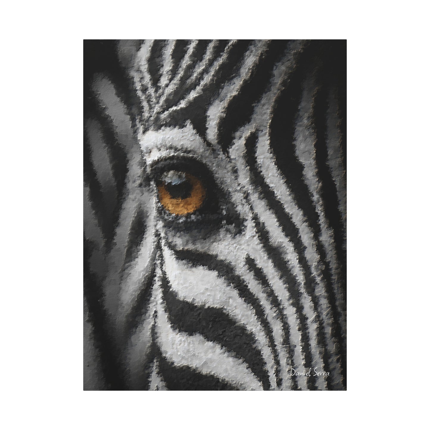 The Amber Gaze (Matte Canvas, Stretched, 1.25")