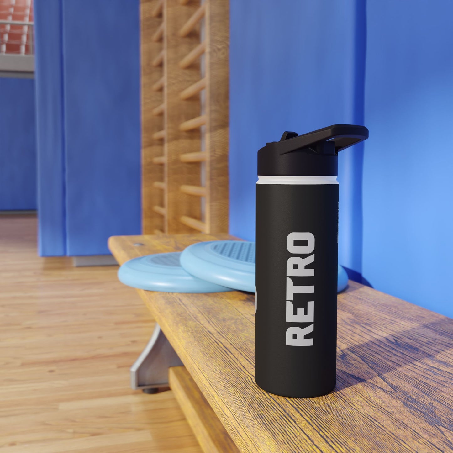 ZE | RETRO – Interactive Stainless Steel Bottle with Spotify QR Code