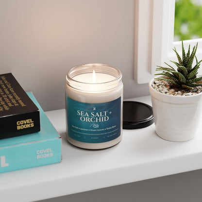 Scented Soy Wax Candle – 9oz Glass Jar