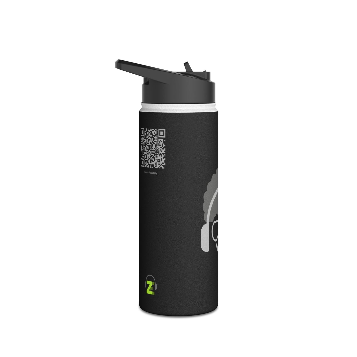 ZE | VIBE – Interactive Stainless Steel Bottle with Spotify QR Code