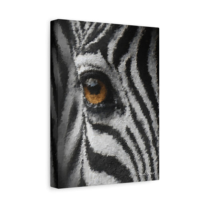 The Amber Gaze (Matte Canvas, Stretched, 1.25")