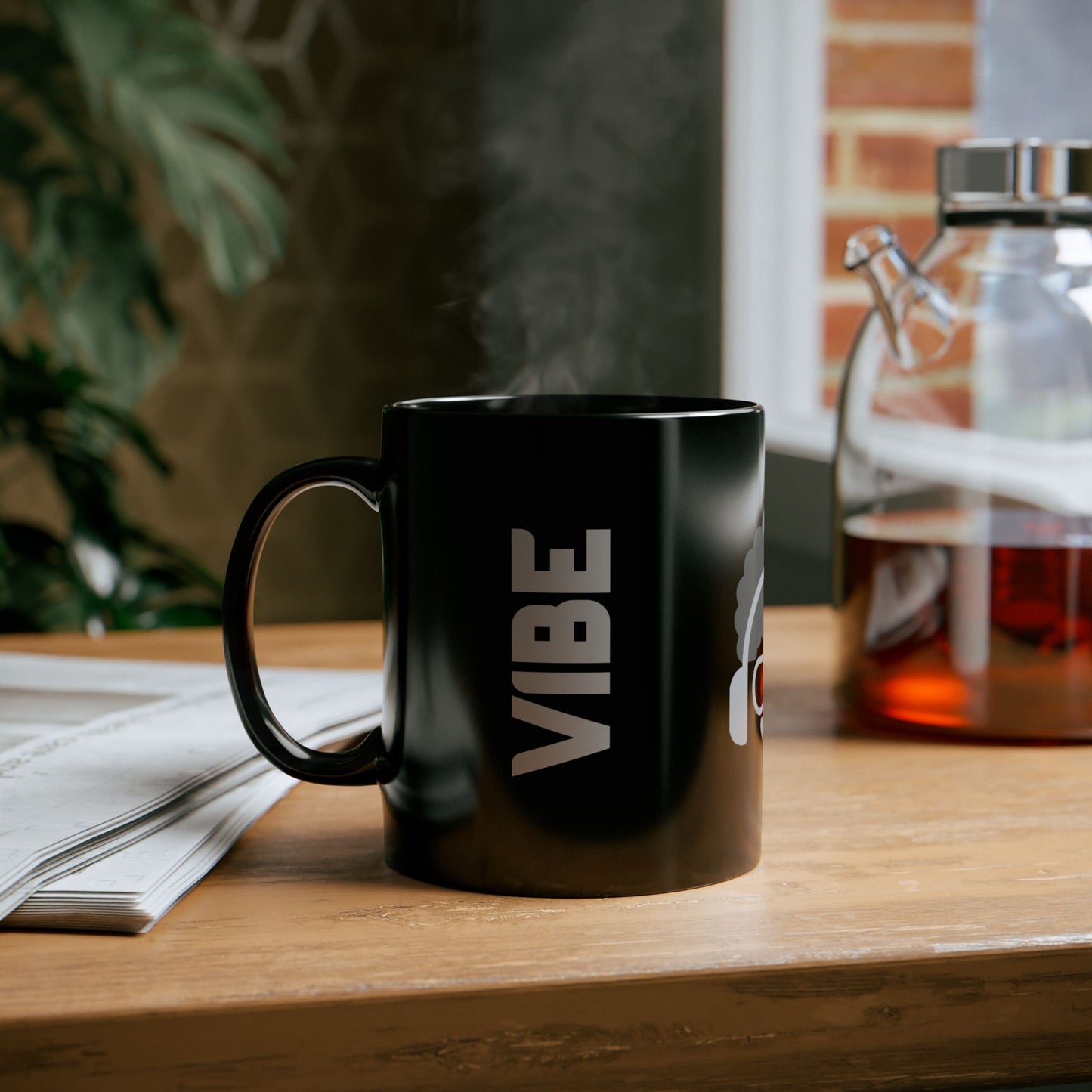 ZE | VIBE – Interactive Ceramic Mug with Spotify QR Code