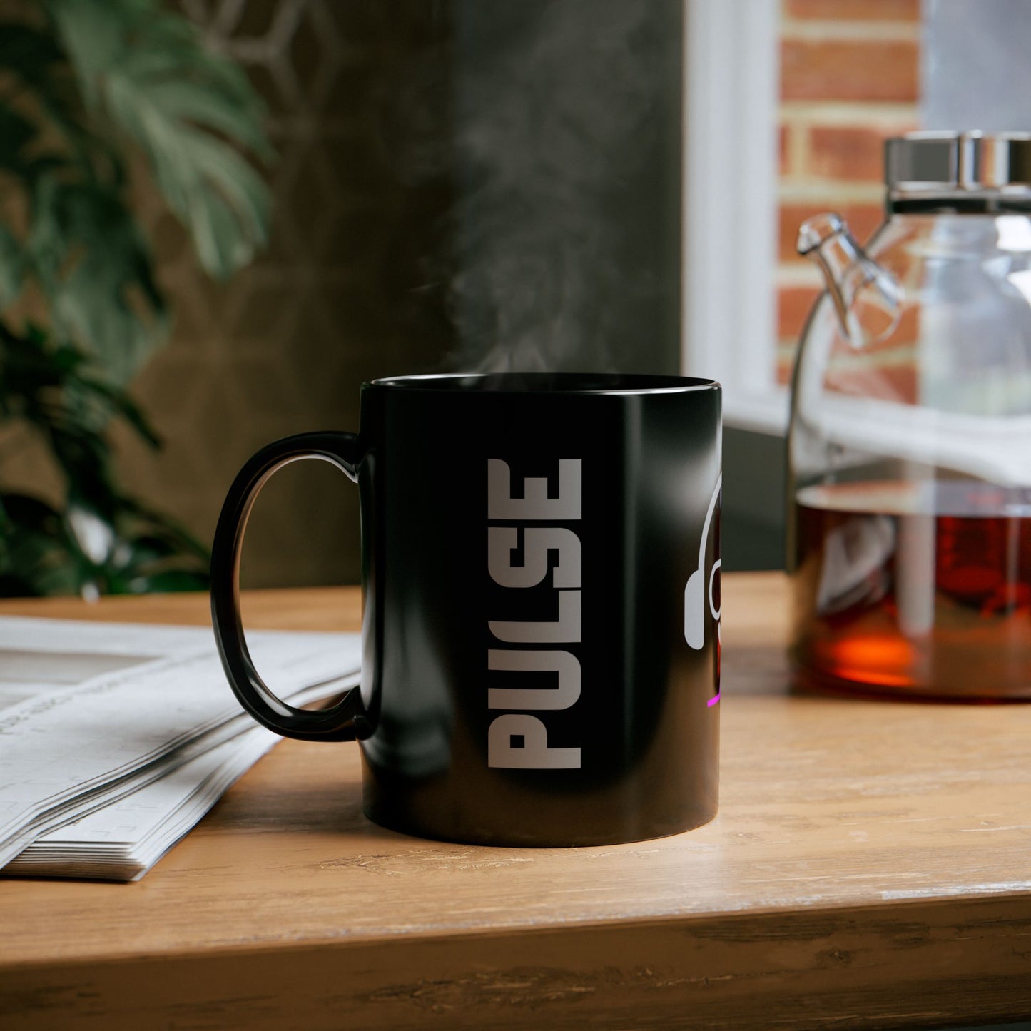ZE | PULSE – Interactive Ceramic Mug with Spotify QR Code