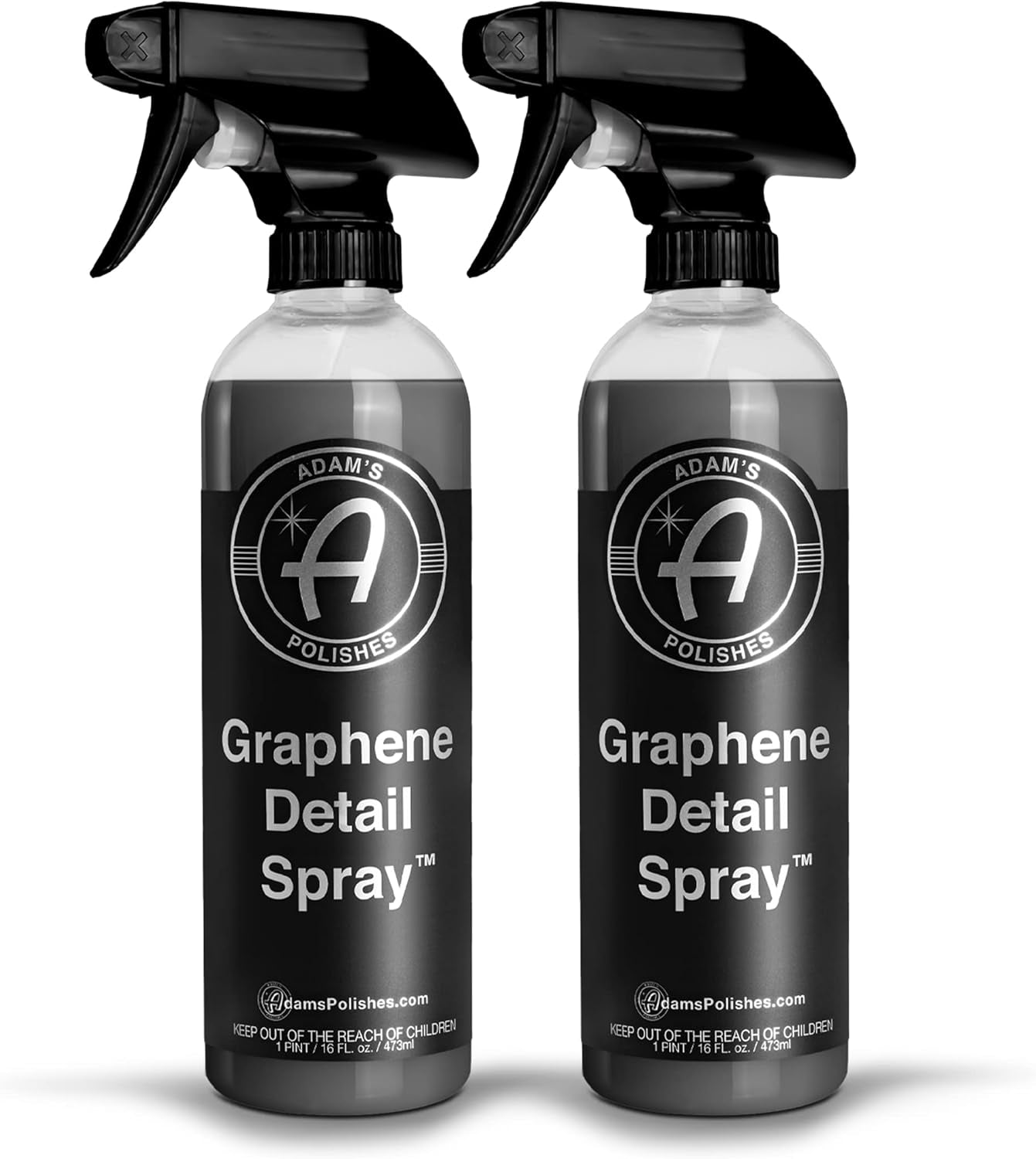 Graphene Detail Spray (16 Fl Oz) - Extend Protection of Waxes, Sealants, & Coatings | Waterless Detailer for Car Detailing | Clay Bar, Drying Aid, Add Ceramic Graphene Protection