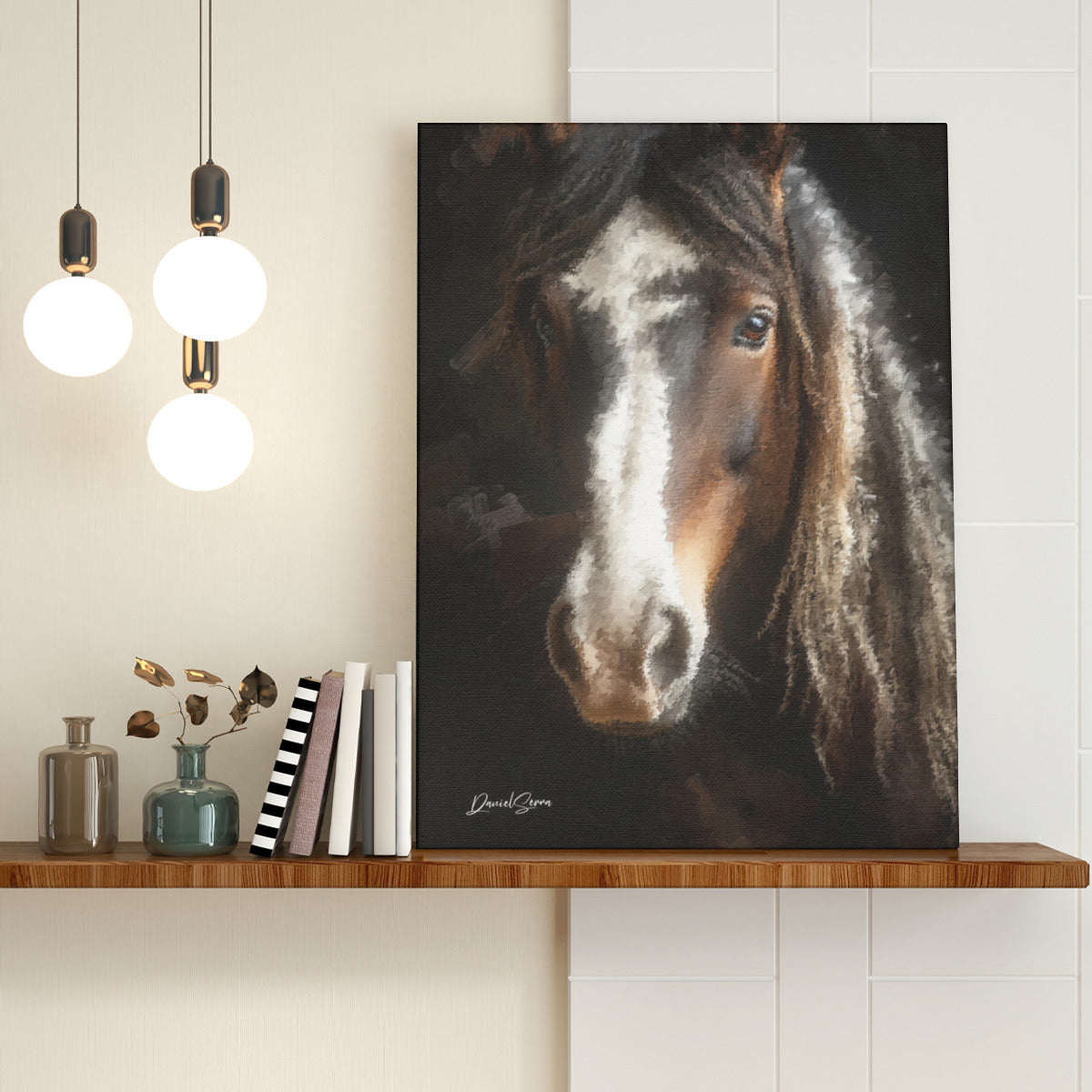 Portrait Canvas Prints - with Hook