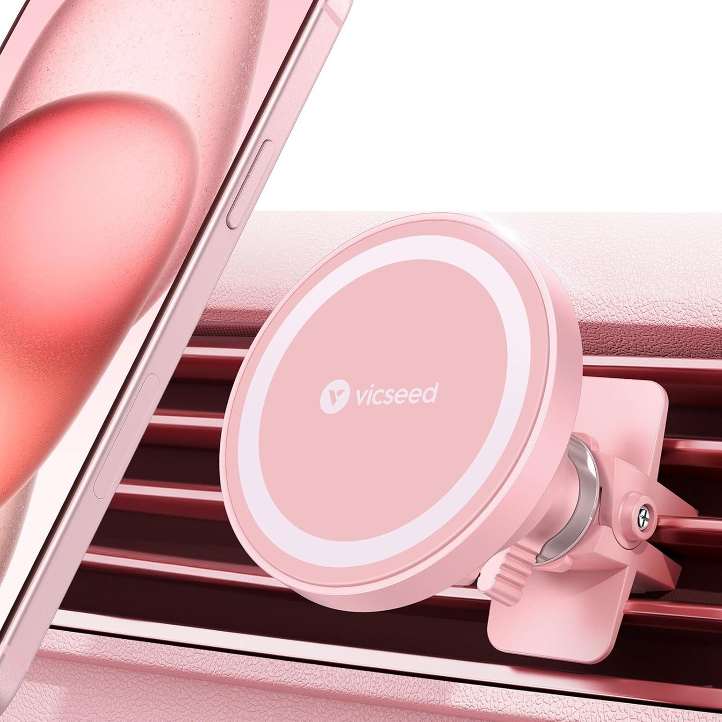 for Magsafe Car Mount [Upgraded Strongest Magnet Power] Magnetic Phone Holder for Car Vent 360 Adjustable Magnetic Car Phone Holder Mount for Iphone 16 Pro Max 15 14 13 12 plus Mini