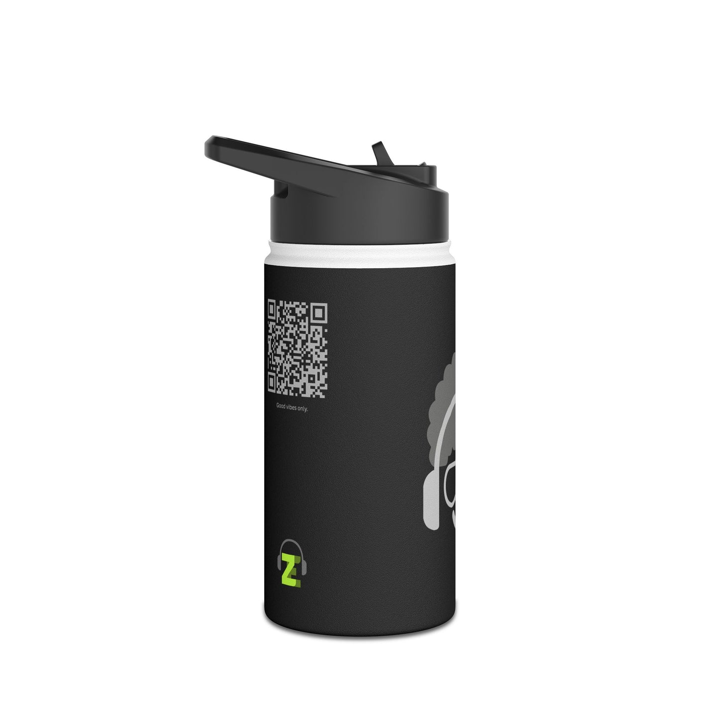 ZE | VIBE – Interactive Stainless Steel Bottle with Spotify QR Code