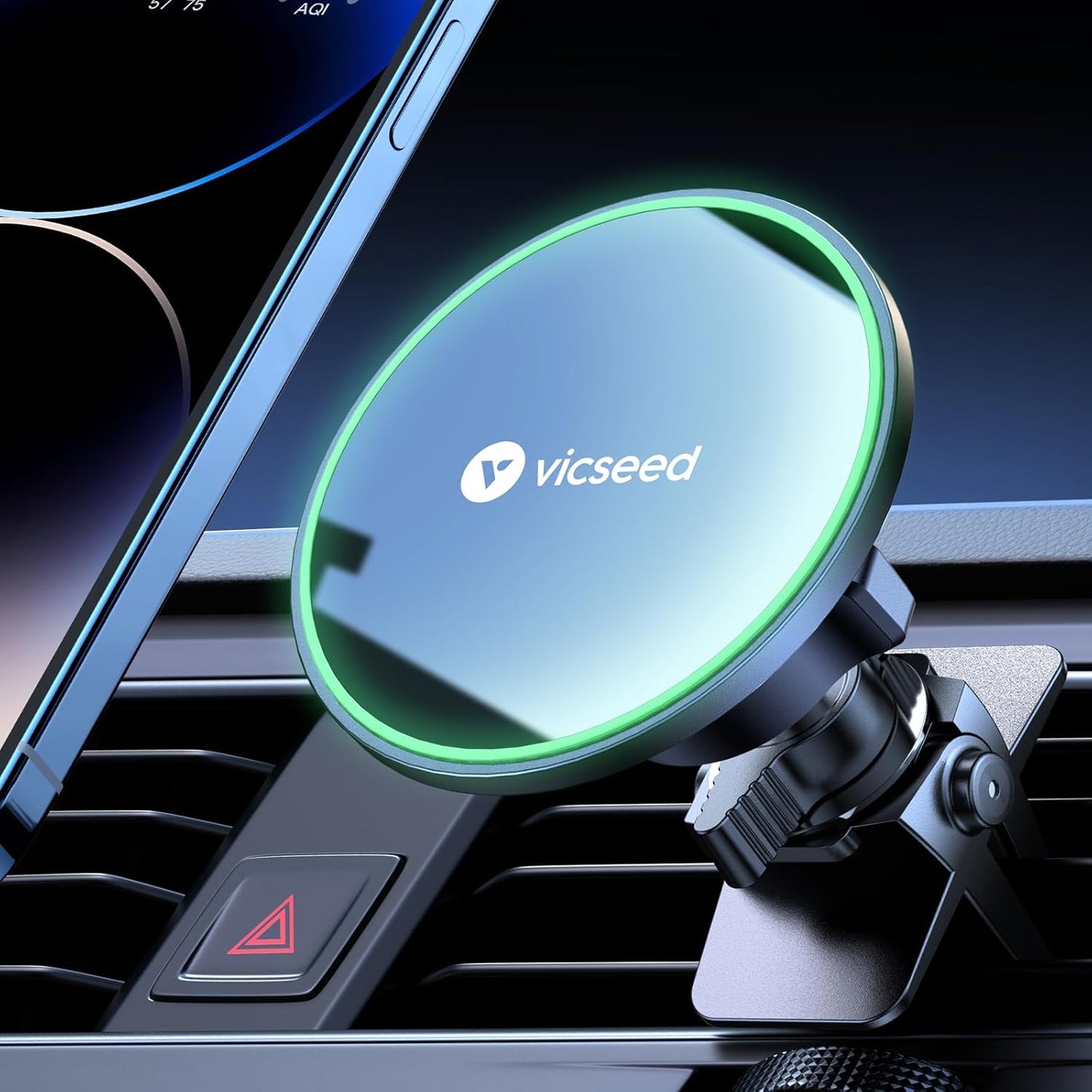for Magsafe Car Mount [Upgraded Strongest Magnet Power] Magnetic Phone Holder for Car Vent 360 Adjustable Magnetic Car Phone Holder Mount for Iphone 16 Pro Max 15 14 13 12 plus Mini