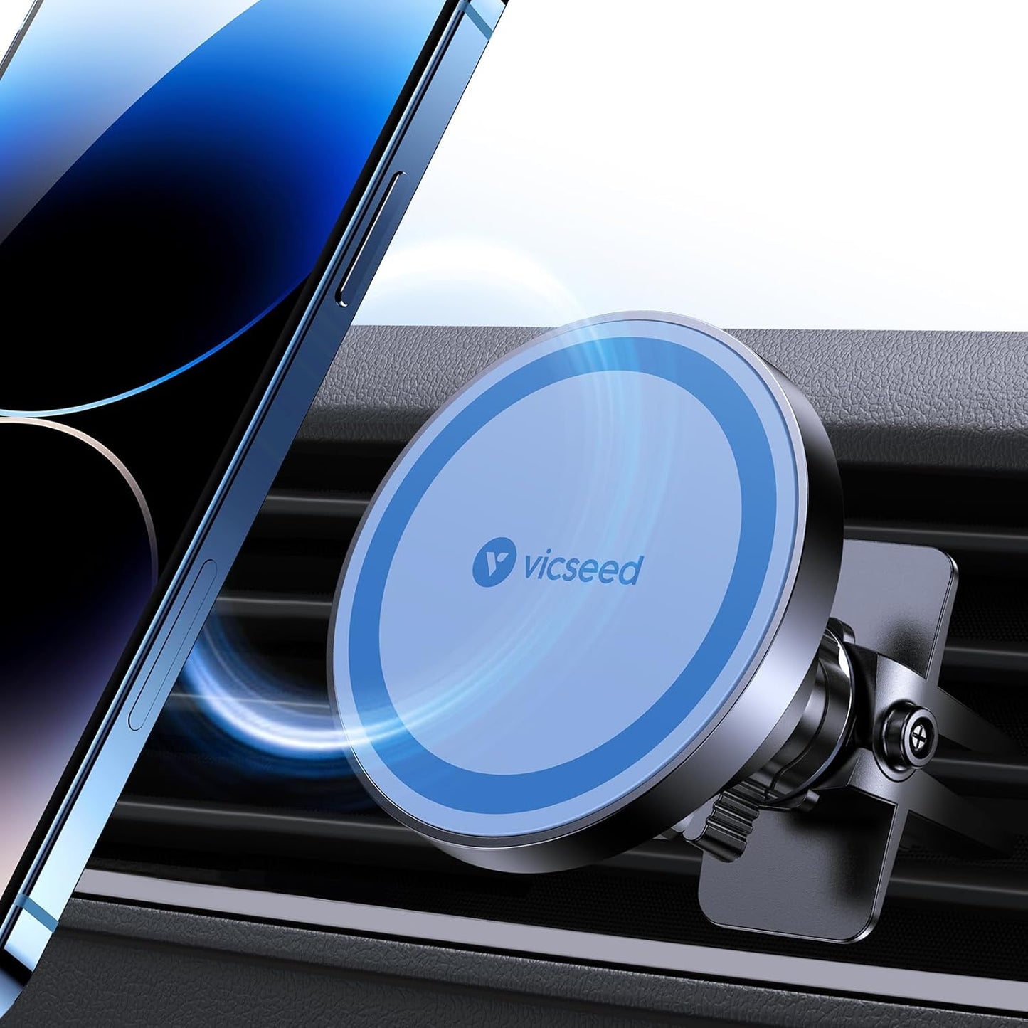 for Magsafe Car Mount [Upgraded Strongest Magnet Power] Magnetic Phone Holder for Car Vent 360 Adjustable Magnetic Car Phone Holder Mount for Iphone 16 Pro Max 15 14 13 12 plus Mini