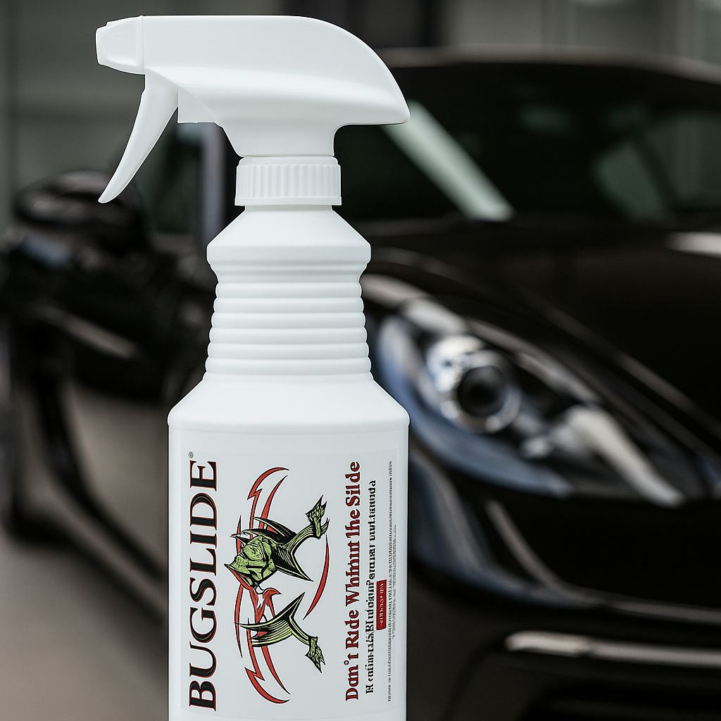 Bug Remover – All Purpose Car Cleaner & Detailer Spray, for Vehicle Interior & Exterior Use, Shines, Degreases, Polishes, Wipes Away Bugs on Plastic, Metal,Glass, Windows, Mirrors, 32 Oz