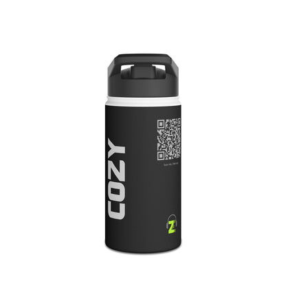 ZE | COZY – Interactive Stainless Steel Bottle with Spotify QR Code