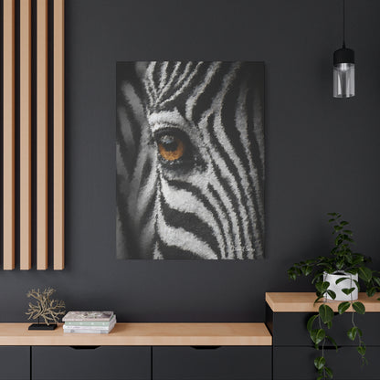 The Amber Gaze (Matte Canvas, Stretched, 1.25")