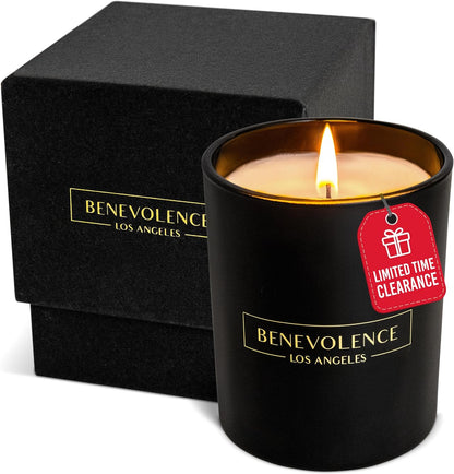Eucalyptus Orange Wood Wick Candles | Soy Scented Candles for Home | Gifts for Women and Men | Home Fragrance | Aromatherapy | Shelf Decor, Bathroom Freshener | 8Oz, 45 Hour Burn