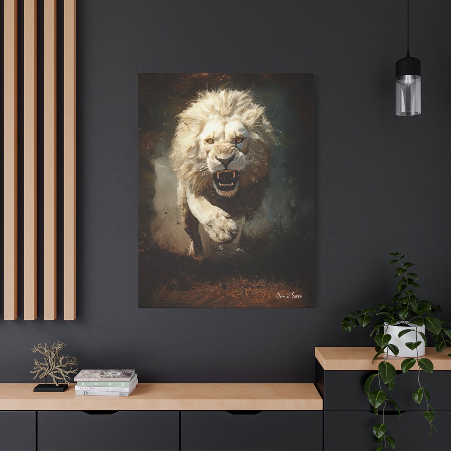 Fury of the King (Matte Canvas, Stretched, 1.25")