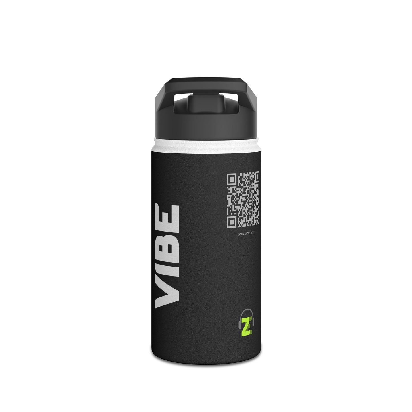 ZE | VIBE – Interactive Stainless Steel Bottle with Spotify QR Code