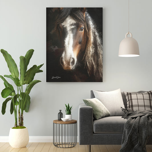 Portrait Canvas Prints - with Hook