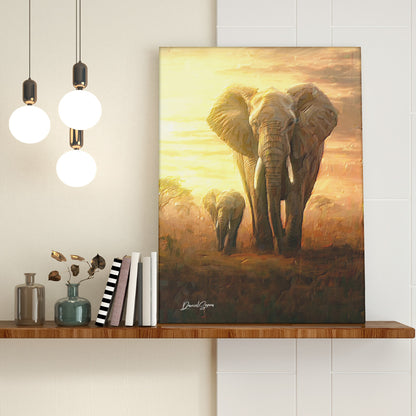 Portrait Canvas Prints - with Hook