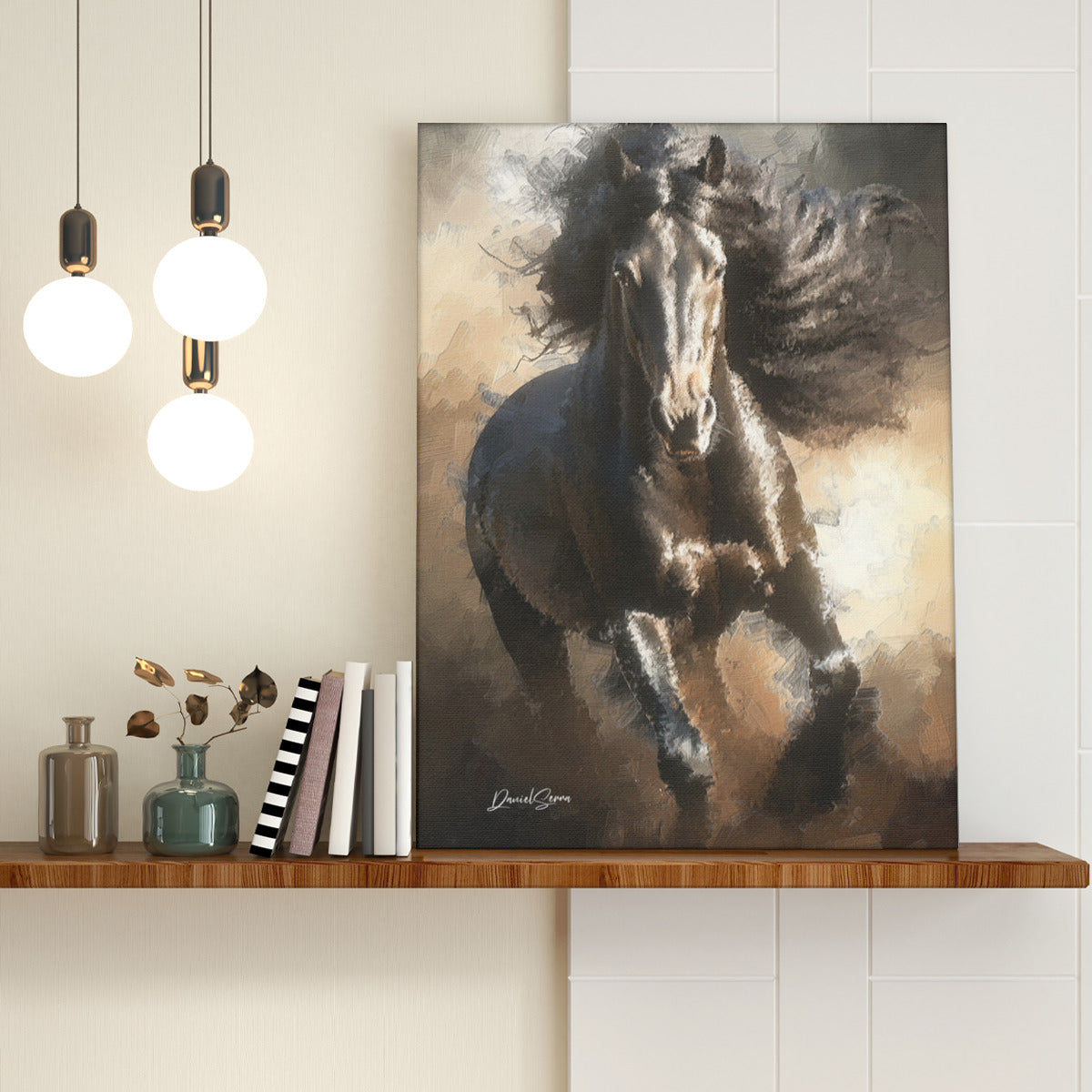 Portrait Canvas Prints - with Hook