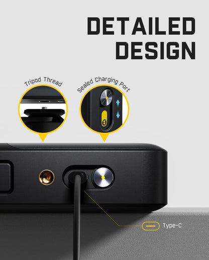 A10 Pro 2-In-1 Digital Laser Tape Measure with HD IPS Color Display, 165Ft Rechargeable Laser Measurement Tool & 9.8Ft Measuring Tape, 6 Units Selectable, for Distance/Area/Volume