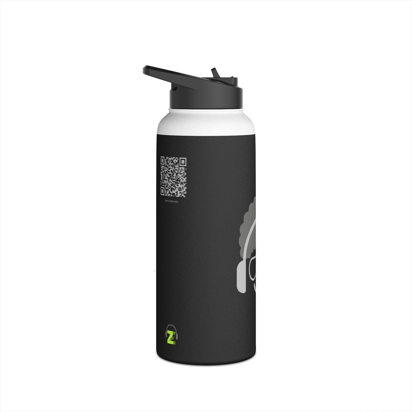 ZE | VIBE – Interactive Stainless Steel Bottle with Spotify QR Code