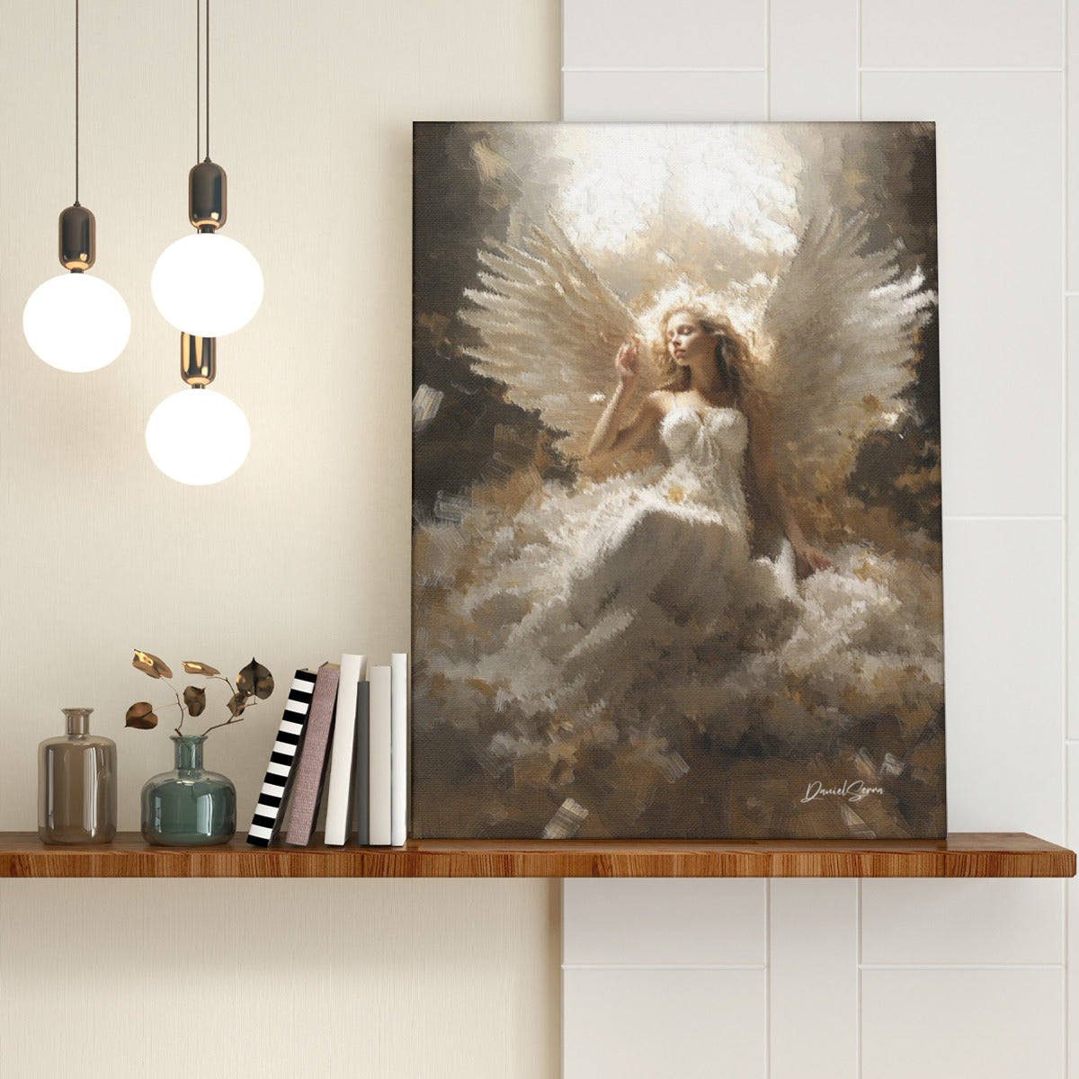 Portrait Canvas Prints - with Hook