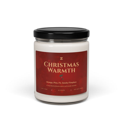 Scented Soy Wax Candle – 9oz Glass Jar
