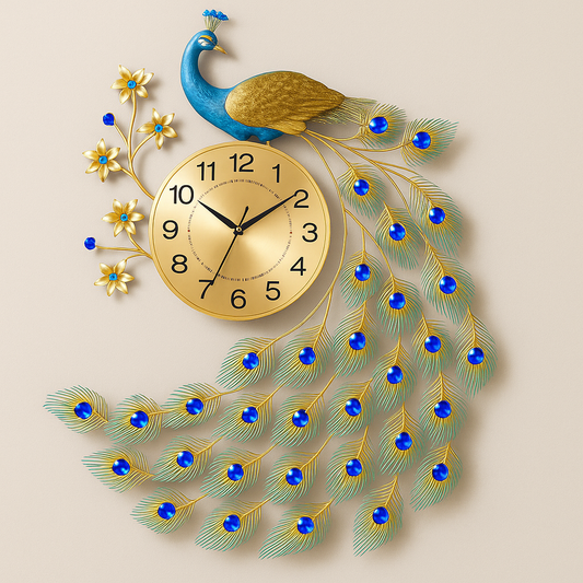 Shala Metal Wall Clock