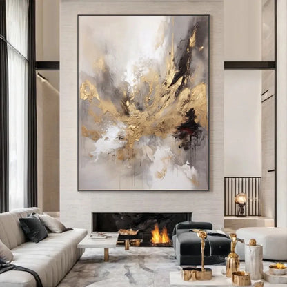 New Design Vertical Abstract Oil Painting 100% Handmade Famous Canvas Pictures Copy Blue Ocean Modern Wall Art for Home Decor