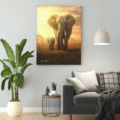 Portrait Canvas Prints - with Hook