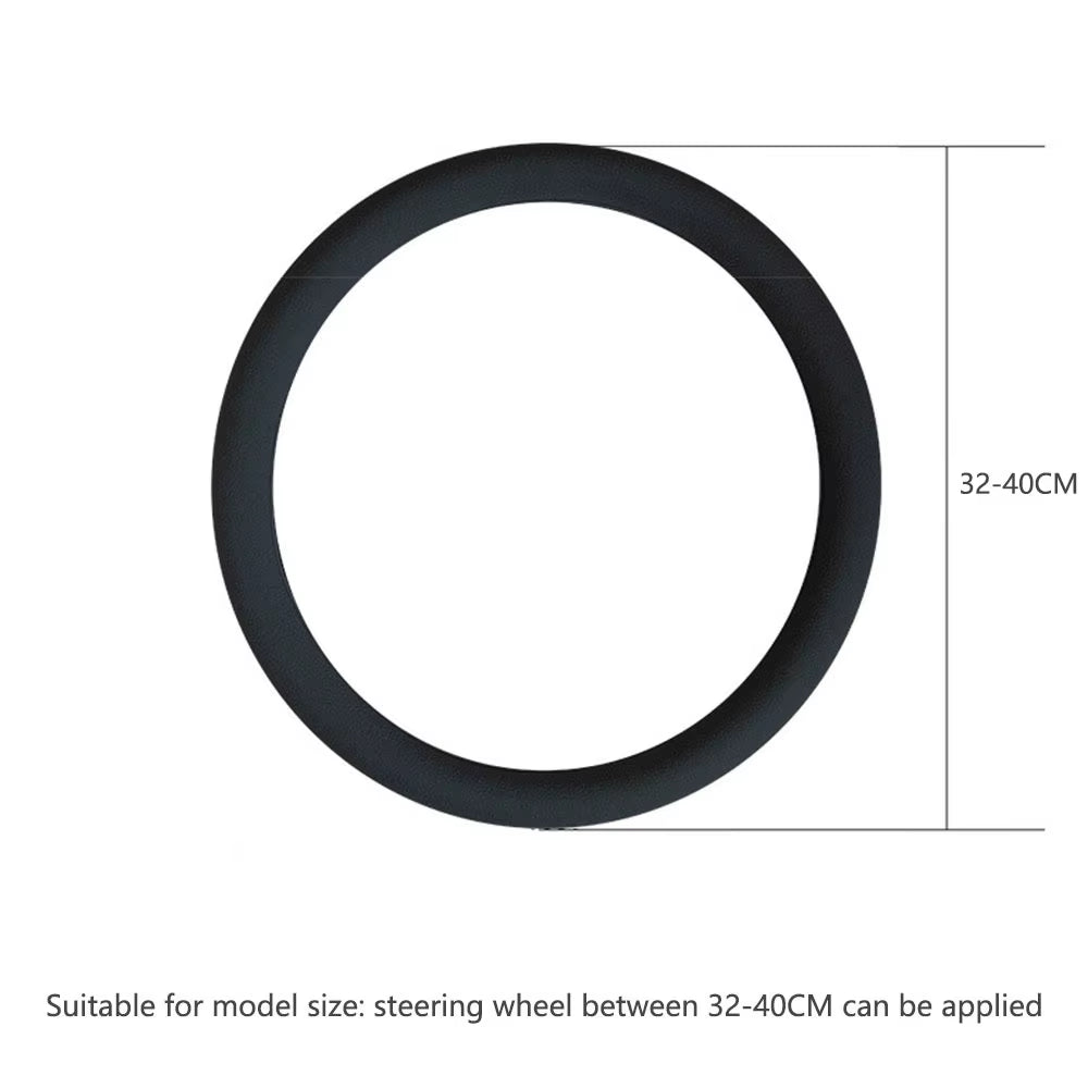 Car Universal Silicone Steering Wheel Cover Elastic Glove Cover Texture Soft Multi Auto Decoration DIY Car Accessories Tools New