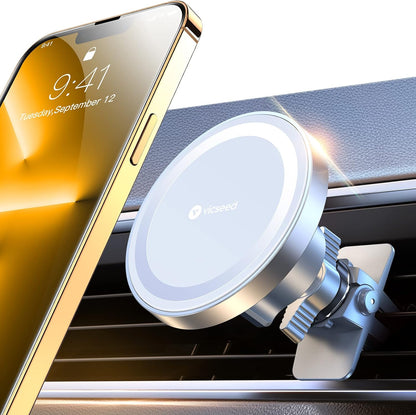 for Magsafe Car Mount [Upgraded Strongest Magnet Power] Magnetic Phone Holder for Car Vent 360 Adjustable Magnetic Car Phone Holder Mount for Iphone 16 Pro Max 15 14 13 12 plus Mini