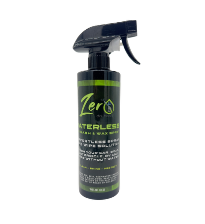 Zero Dirt Home – Waterless Car Wash & Wax Spray (16.9 oz / 500 ml)