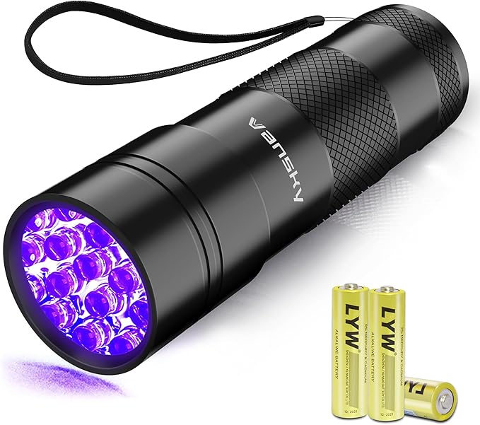 Black Light UV Flashlight